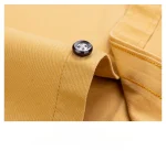 Luxury cotton single pocket long-sleeve shirts for men Smart Casual business regular fit shirt designer vintage black clothes - Image 24