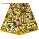 2023 African Wax Print Fabric Wholesale New Wax Prints African Latest Tissu Wax Ankara African Wax Print Fabric 6 Yards A-4 - Image 15