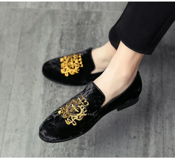 Suede loafers Wedding Dress Shoes - Image 17