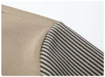 Long Sleeve T-shirt Shirts Winter Fleece Male Lapel Fake Two-piece Striped Regular Fit Thick Plush Warm Knitted Pullover Men Top - Image 43
