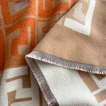 Luxury Two-Sided Print Pashmina Scarf - Image 15