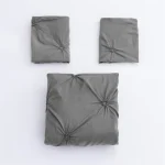 3-piece gray duvet cover Bad set - Image 11