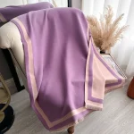 New Warm Luxury Cashmere Scarf Women Plain color Fashion Shawl and Wraps Ladies Blanket Foulard Winter Pashmina Bandana Bufanda - Image 14