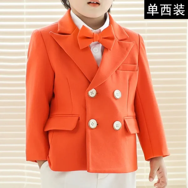 Kids' 3-Piece Formal Blue Suit - Image 7