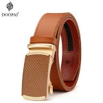 Men Belts Leather Waist Strap Male Automatic Buckle Waistband Mens High Quality Girdle Belts for Women Men Gifts 105 115  125cm - Image 9
