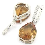 Zultanite Color-Changing Jewelry Set (Earrings & Pendant) - Image 12