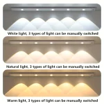 White/Black LED Cabinet Light USB Rechargeable Motion Sensor LED Light for Kitchen Wardrobe Cabinet Lighting 20CM/30CM/40CM/50CM - Image 16