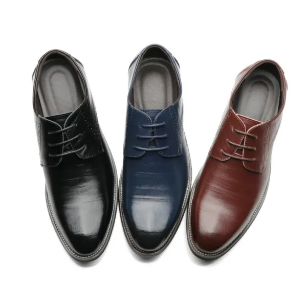 Classic Men Dress Shoes - Image 20