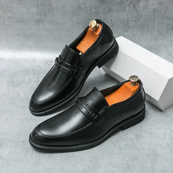 men's formal leather loafers - Image 13