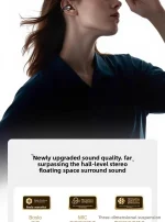 Open-Ear Headphones, Clip-On Earbuds-Wireless Bluetooth Earbuds with Microphone EarHook Sports HiFi Sound Headset - Image 13