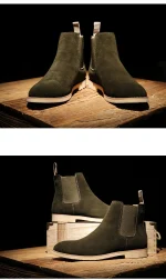 Suede Chelsea Boots - Image 35