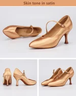 Satin dance shoes - Image 39