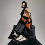 New Hot Winter Scarf Women Soft Cashmere Warm Pashmina Plaid Horse Print Scarves Wraps Thick Shawl Bufandas Tassel Stoles Hijabs