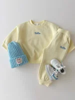 Korean-Style Kids' Casual Summer Set - Image 9