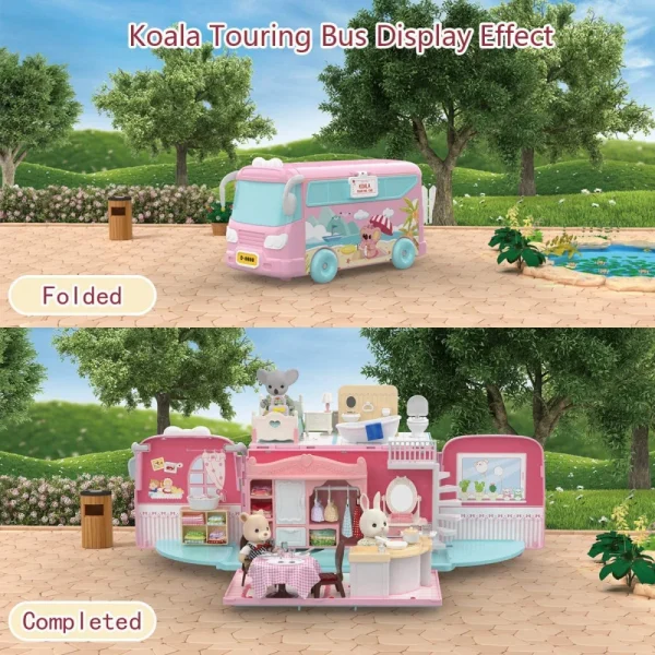 Koala Diary: Tour Bus & Expandable Dollhouse Set - Image 5