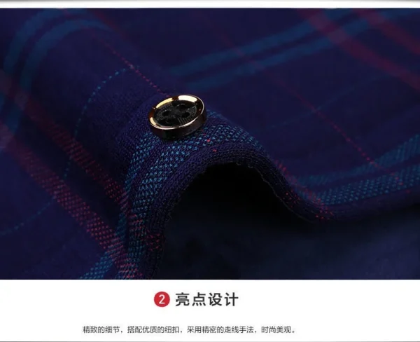 2025 Men's Winter Warm Long Sleeve Plaid Shirts Flannel Fur Lined Thick Formal Shirts Fleece Casual Shirt for Men Dress Shirts - Image 35