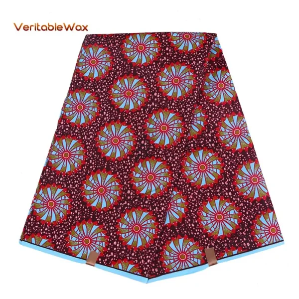 2023 African Wax Print Fabric Wholesale New Wax Prints African Latest Tissu Wax Ankara African Wax Print Fabric 6 Yards A-4 - Image 10
