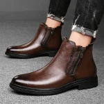 Leather Chelsea Men's Boots