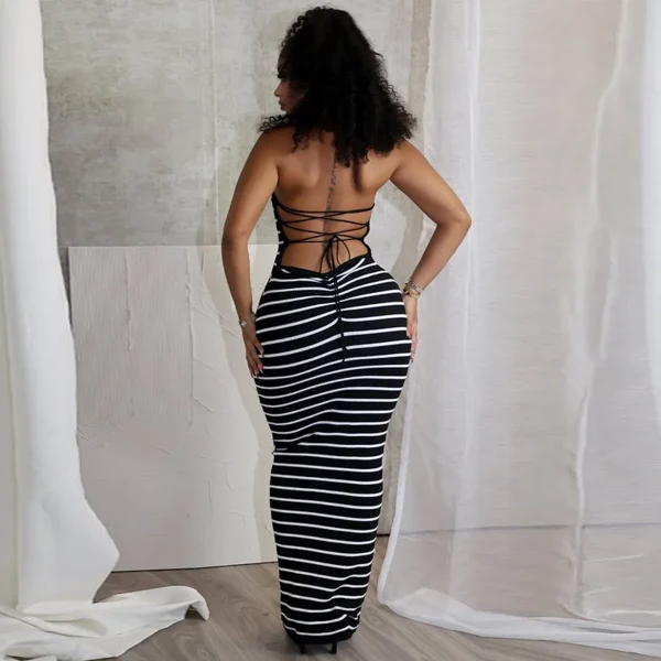 Woman Backless maxi dress - Image 19