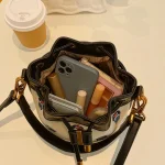 Top Handle Bucket Bag Set - Image 25