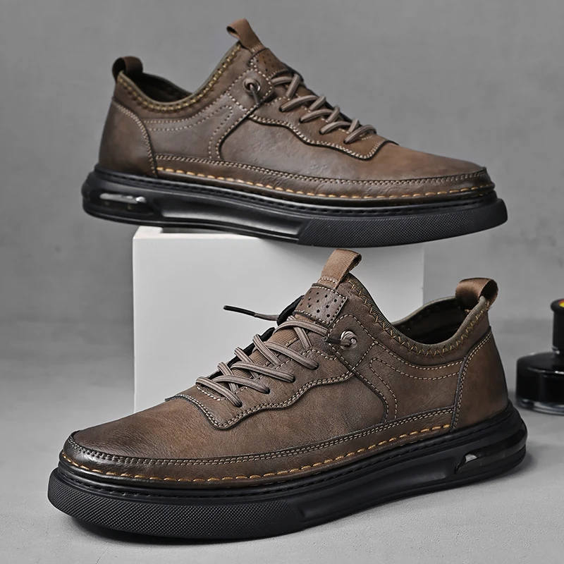 Khaki kicks man shoes - Image 14