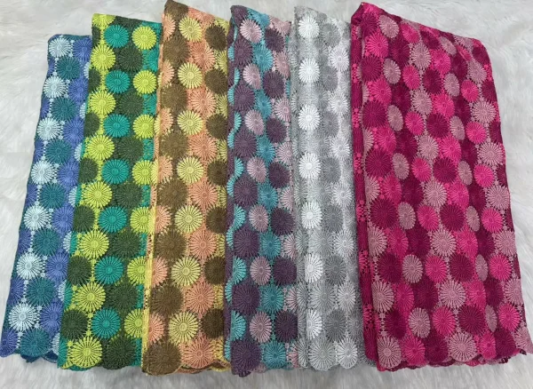 Nigerian Guipure Cord Lace Fabric African Embroidery Fabric 2025 High Quality For Elegant Women Party Sewing Women Asoebi - Image 19