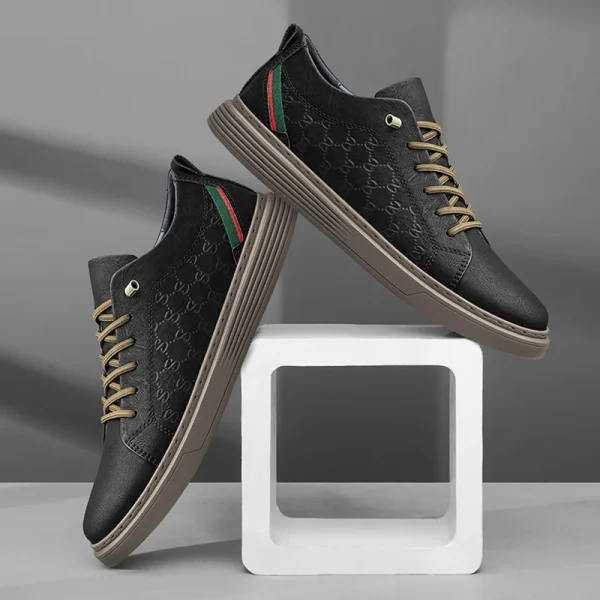 Italian Brand Men's Khaki kicks - Image 22