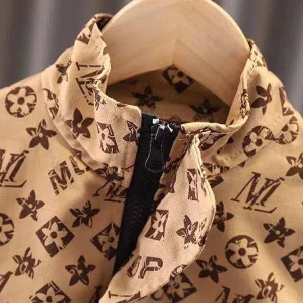 Trendy 2-Piece Autumn Kids' Pullover Set - Image 3