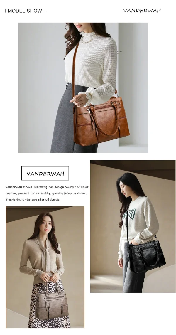 Women's Croc Purse Clutch Set - Image 16