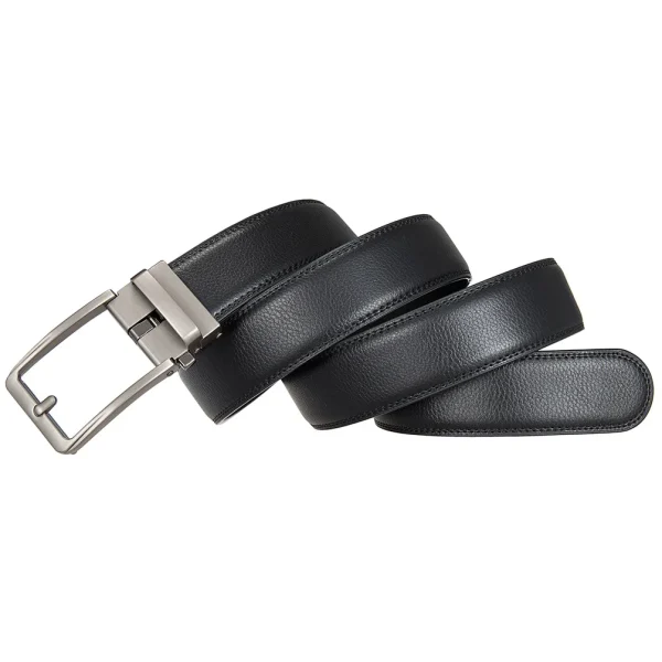 Famous Brand Belt Male Designer Automatic Buckle Genuine Leather Men Belt  Luxury Belts for Men 3.5cm New Black Brown Plus Size - Image 31