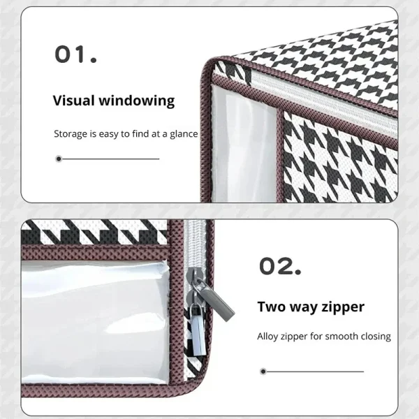 Lifewit Large Capacity Clothes Storage Bag - Image 4