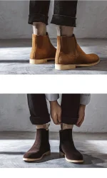 Suede Chelsea Boots - Image 43