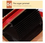 Wallet Women's Fashion Wrist Strap Short Zero Wallet Large Capacity Coin Clip Bag Multiple Card Positions Card Bag Money Clip - Image 24