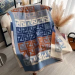 Luxury Two-Sided Print Pashmina Scarf - Image 14