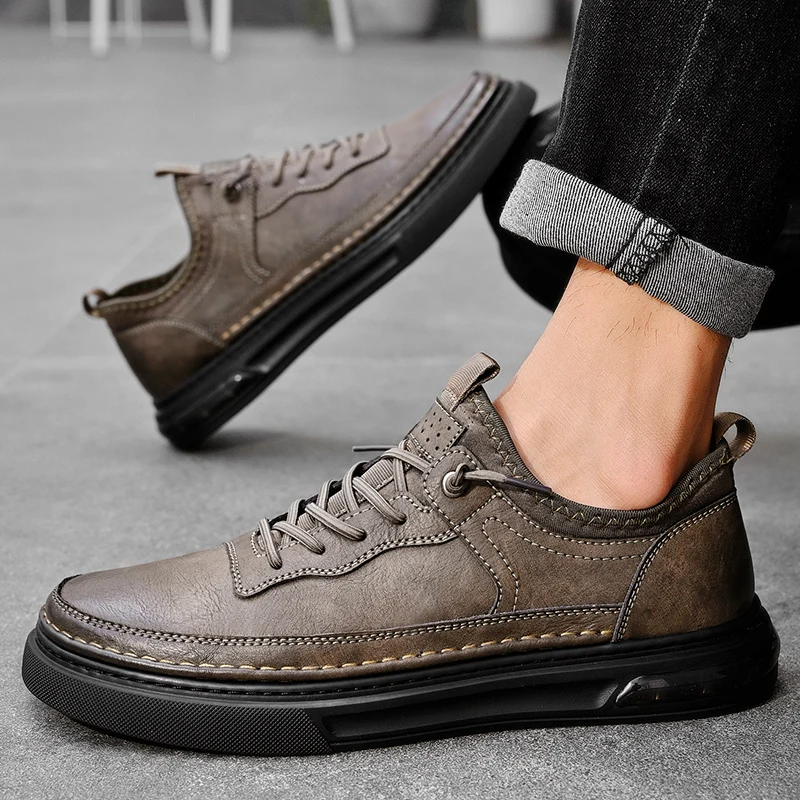 Khaki kicks man shoes - Image 16