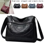 Neutral style shoulder bag for men and women. Mother bag with braided decoration. Suitable for traveling and outings.