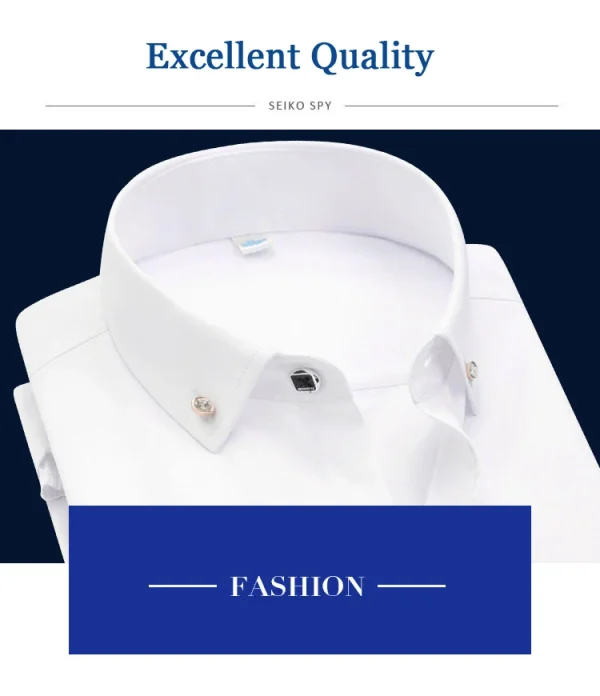 Solid dress shirt - Image 16