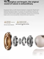 Open-Ear Headphones, Clip-On Earbuds-Wireless Bluetooth Earbuds with Microphone EarHook Sports HiFi Sound Headset - Image 16