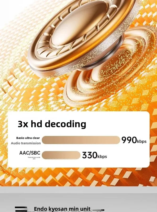 Open-Ear Headphones, Clip-On Earbuds-Wireless Bluetooth Earbuds with Microphone EarHook Sports HiFi Sound Headset - Image 15