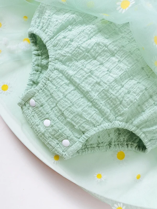 Fashionable Daisy Chiffon Bodysuits - Image 6