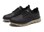 Mens Brogues Leather Casual Shoes - Image 17