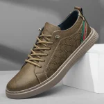 Italian Brand Men's Khaki kicks - Image 30