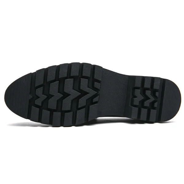 Green leather loafers' shoes - Image 10