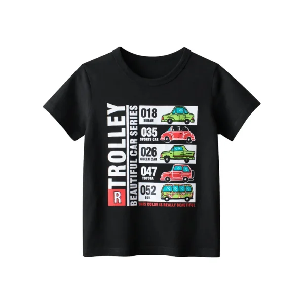 Toddler Cotton Bus Shirt - Image 33