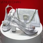 women Peach pumps shoes - Image 8