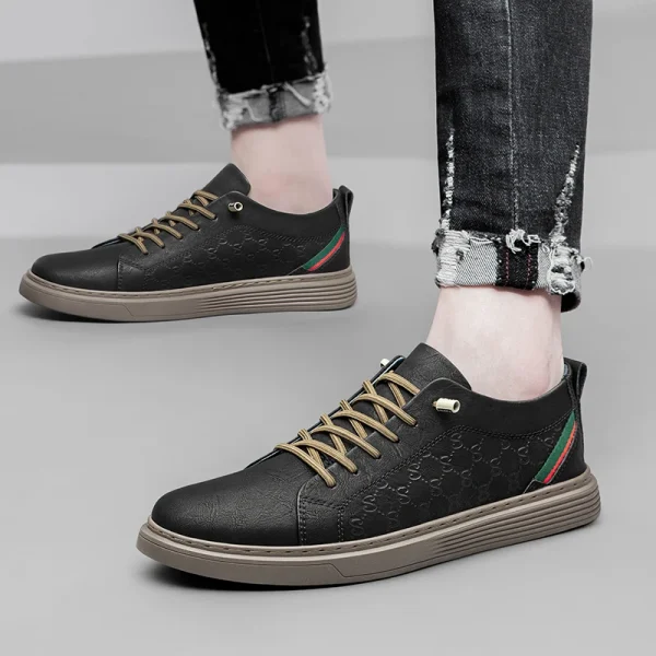 Italian Brand Men's Khaki kicks - Image 27