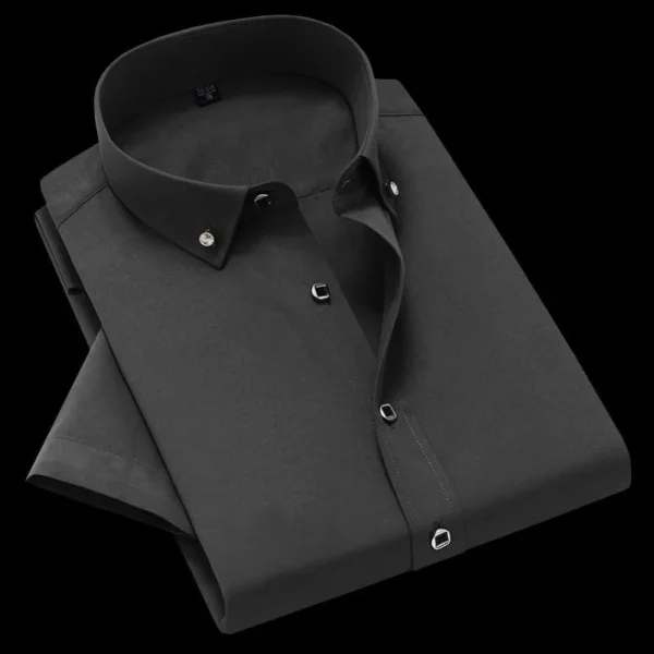 Solid dress shirt - Image 2