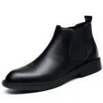Men's Boots Handmade Leather Ankle Shoes - Image 10