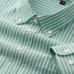 slim-fit striped Oxford shirt - Image 3