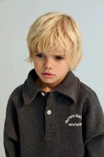 Winter New Arrival: Kids' Warm Fleece-Lined Set - Image 6